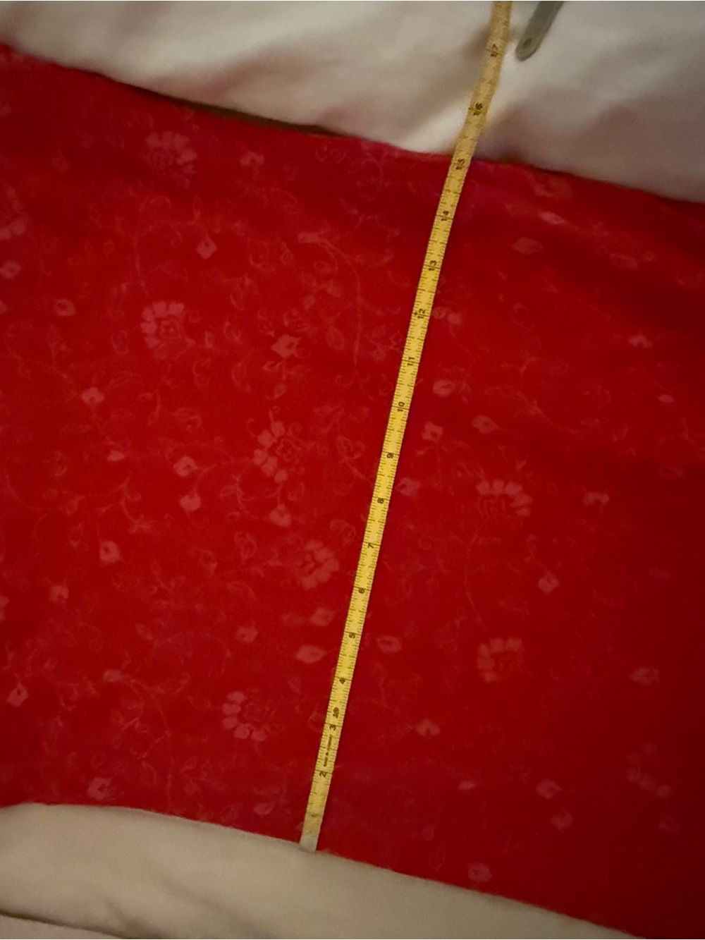 Vintage Ann Taylor Red Floral Slip Dress with Spaghetti Straps - Picture 5 of 5
